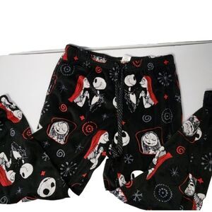 Women's M Nightmare Before Christmas Jack Sleep Pajamas PANTS Disney
